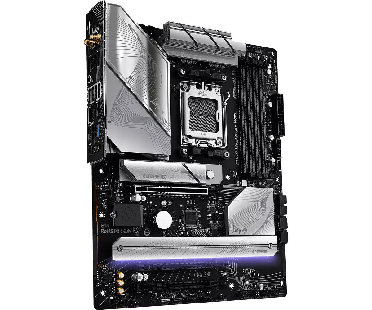 Материнская плата ASRock B850 LiveMixer WiFi ATX Photo 3
