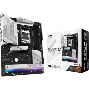 Motherboard ASRock B850 Pro RS — ATX, AMD B850, Socket AM5, DDR5, 4 DIMM, 256 GB, 2.5Gb LAN, M.2, SATA III