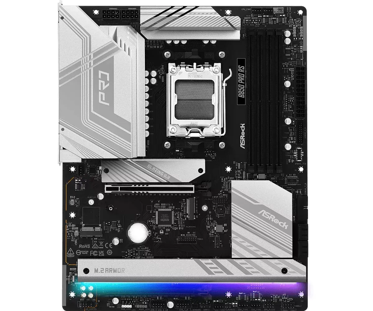 Материнская плата ASRock B850 Pro RS (Socket AM5) Photo 3