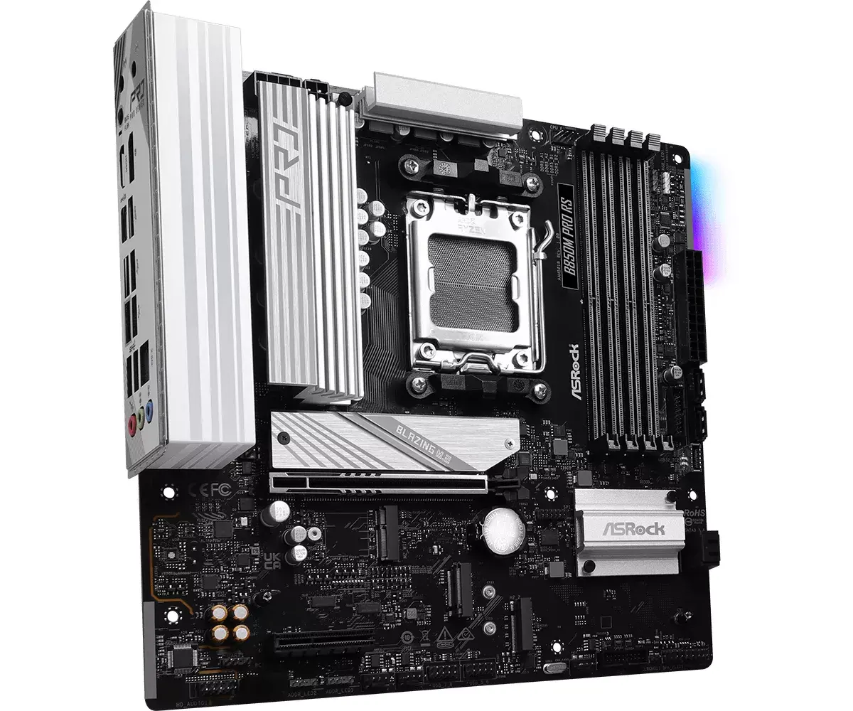 ASRock B850M Pro RS microATX Socket AM5 mātesplate Photo 3