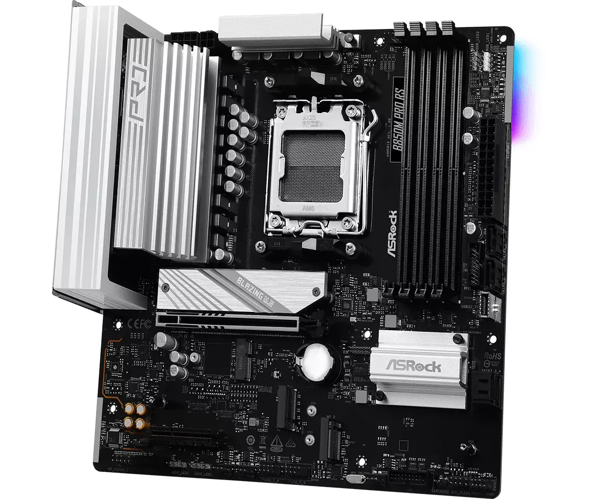 ASRock B850M Pro RS microATX Socket AM5 mātesplate Photo 4