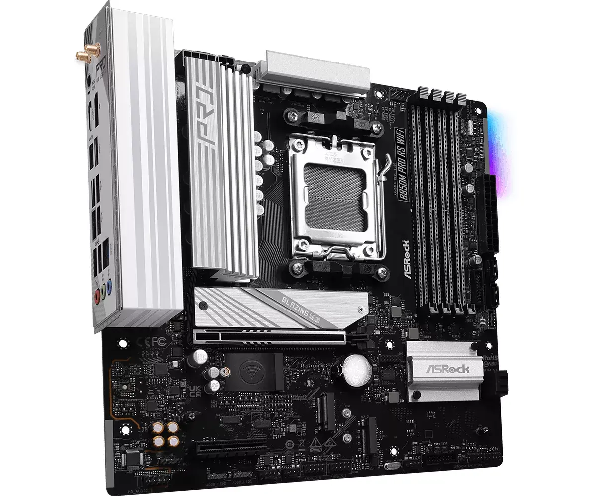 ASRock B850M Pro RS WiFi microATX Socket AM5 Photo 3