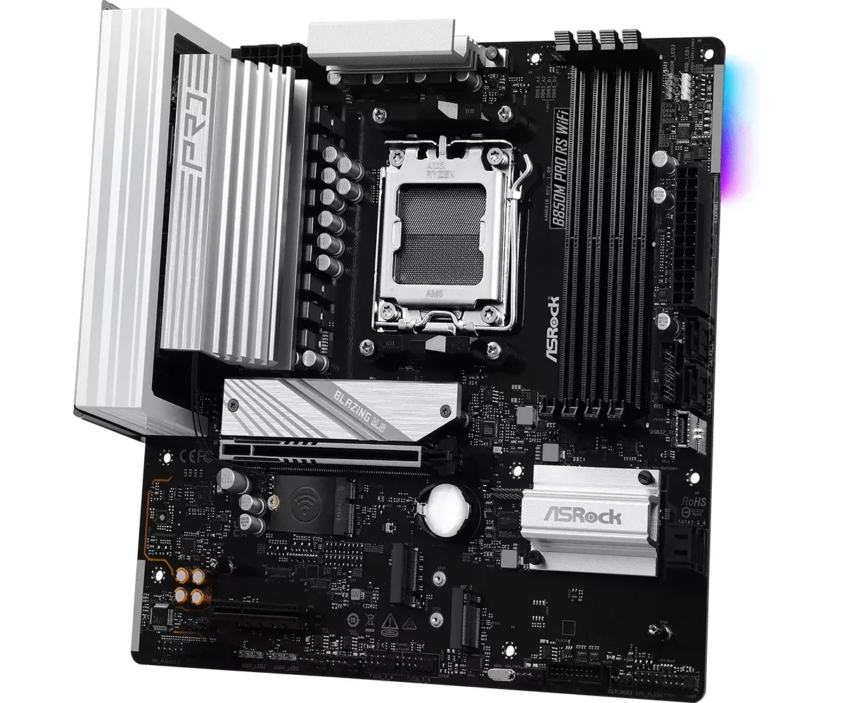ASRock B850M Pro RS WiFi microATX Socket AM5 Photo 4