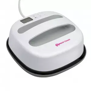 Siltuma prese Brother iXpress Classic 2 — klamfiksācijas prese ar darba laukumu 22,8×22,8 cm