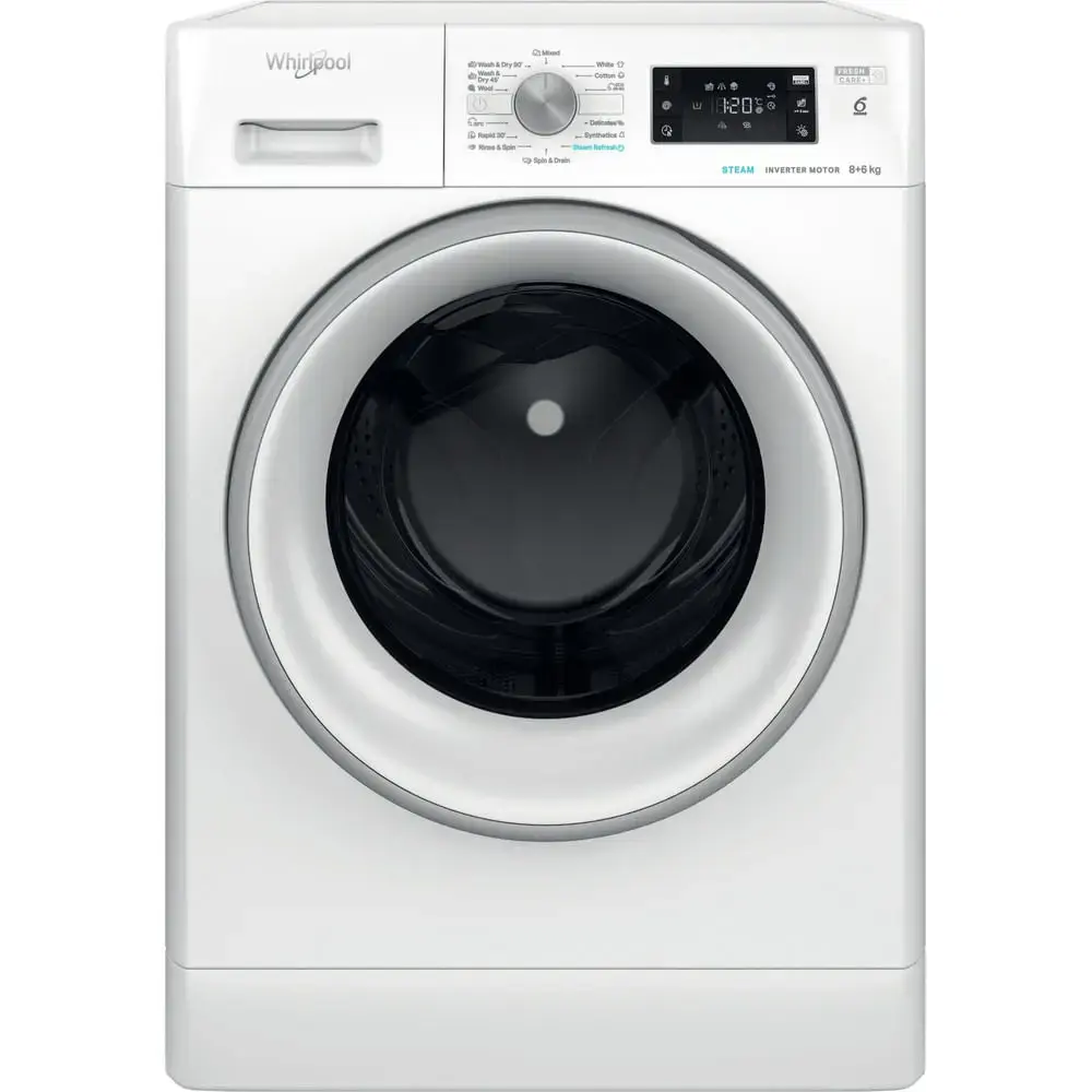 WHIRLPOOL FFWDB 864489 SV EE veļas mazg.‑žāv. 6 kg Photo 2
