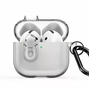 Protective Case dux ducis PECL Series for Apple AirPods 4 — PC + TPU, Grey
