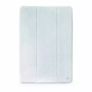 Dux Ducis Clear Case for Samsung Galaxy Tab A9 Plus, TPU and PC with Leather Accents, Light Blue