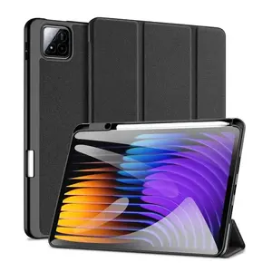 Tablet case Dux Ducis for Xiaomi Pad 7 / Pad 7 Pro — Black protective folio cover