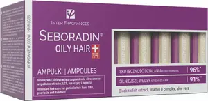 Seboradin Seboradin OILY HAIR ampulas taukainai galvas ādai 14 × 5,5 ml