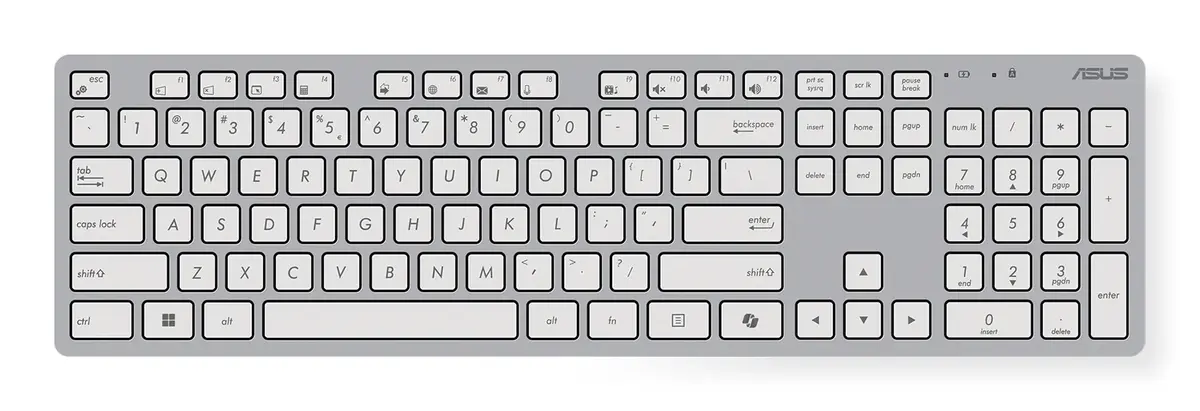 Bezvadu RF klaviatūra un pele Asus W5000 Photo 3