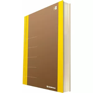 Notebook Donau Life organizer 165x230 mm, 80 sheets, yellow