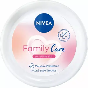 Увлажняющий крем Nivea Family Care Sensitive Skin для лица, тела и рук 450 мл