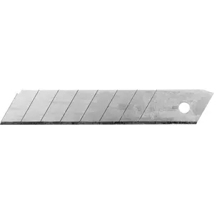 Utility knife blades YATO YT-7525, 10 pcs, 18 mm width, 0.5 mm thickness