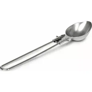 Кемпинговая складная ложка-половник gsi outdoors GLACIER STAINLESS, нержавеющая сталь, складная ручка