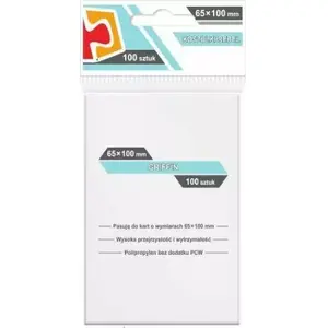 Protective Plastic Sleeves Rebel Griffin 65×100 mm — Pack of 100
