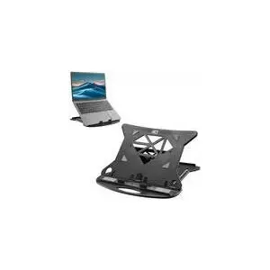 Laptop Stand ACT AC8150 Foldable 7 Adjustable Heights Black