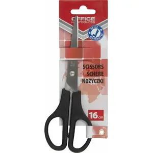 Scissors office products by office products, classic 16 cm, black