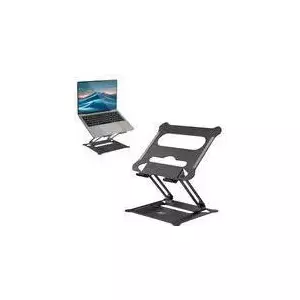 Laptop Stand ACT AC8140 Aluminium Stepless Height Adjustment Black