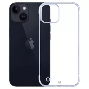 Protective Clear Case 3MK Just20g for Apple iPhone 15 — lightweight slim transparent cover, approx. 20 g