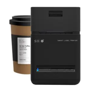 SEIKO Ethernet USB Model SLP720RT-EK2F11-05 printer interface with EU AC adapter and AC cable included