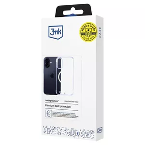 Protective phone case 3MK MagCase Just20g for iPhone 16 — ultra-light 20 g slim design