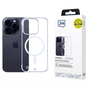 Phone case 3MK Just20g MagCase for iPhone 16 Pro — lightweight magnetic compatible design