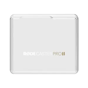 Защитный кожух для RØDE RØDECaster Pro II — поликарбонатный пыле- и влагозащитный чехол, прозрачный, 271×316×41 мм