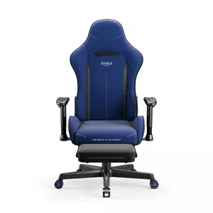Gaming chair Diablo Chairs Diablo X-Starter — ergonomic PC/console seat, model 1507, blue