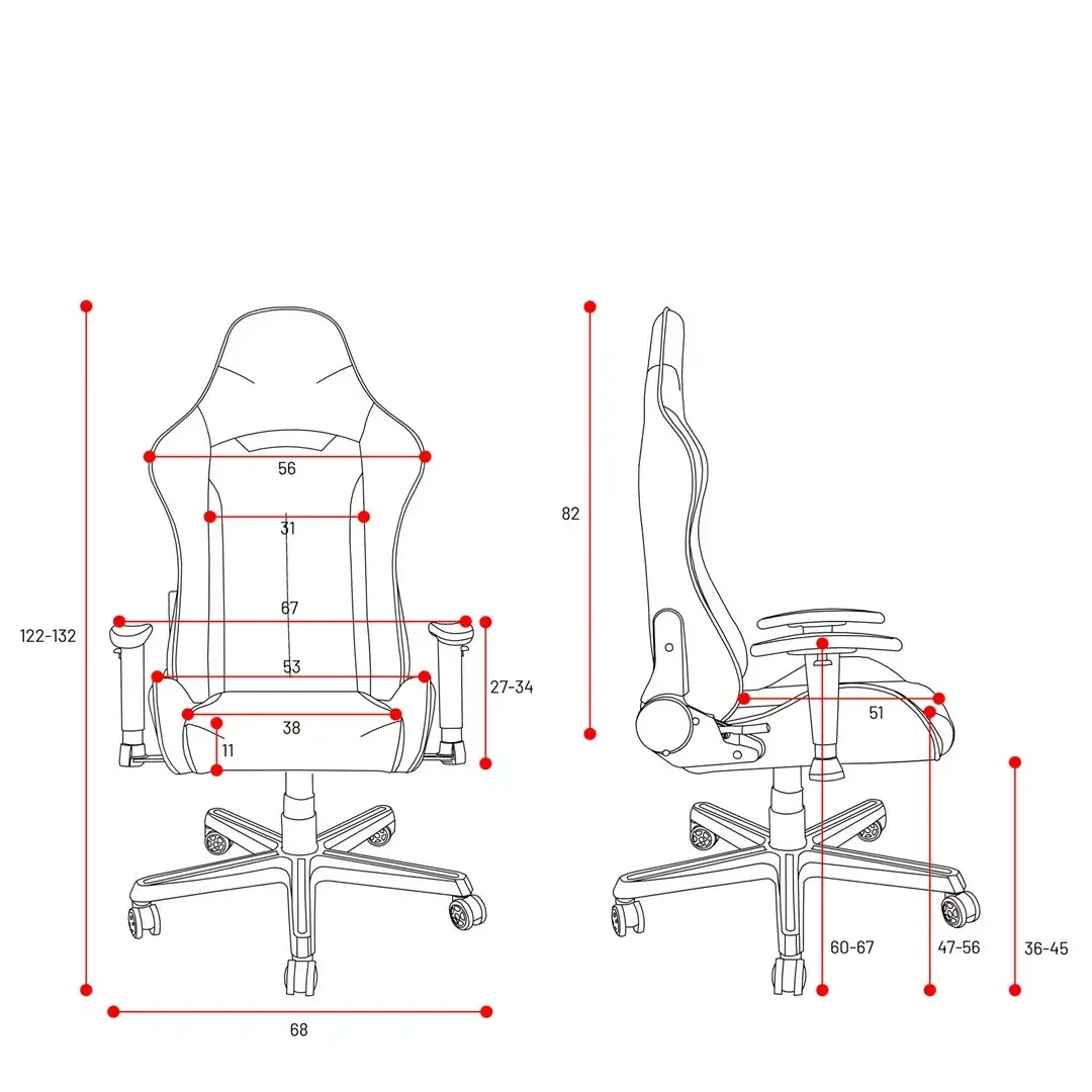 Gaming chair Diablo Chairs Diablo X-Starter Photo 5