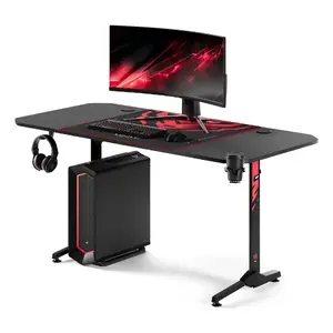 Стол DIABLO CHAIRS X-Mate Black Прямоугольный Углеродное волокно 1600x750x755 мм