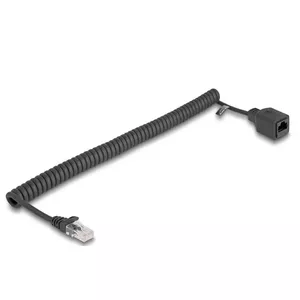 Networking cable DeLOCK 90670 RJ-45 Cat5e 2 m Black