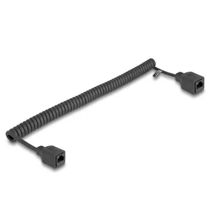 Сетевой кабель DeLOCK 90669 RJ-45 Cat5e 1 м Черный