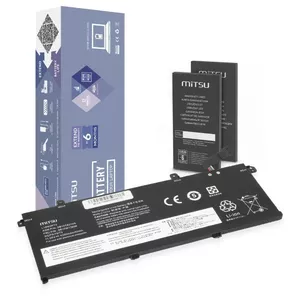 MITSU Laptop Battery for Lenovo ThinkPad T490, T495, P43s, P14s, 4350mAh, 11.55V