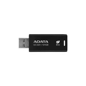 ADATA UC320 USB Flash Drive 64 GB USB Type-A 3.2 Gen 1 Black Capless