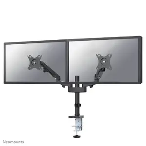 Настольный мониторный кронштейн Neomounts DS70-750BL2 зажим громмет 7 кг 17-27 дюймов