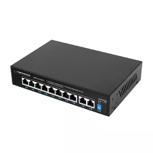 PoE switch ESPERANZA ENS106 — 10-port 10/100 Mbps, 8 PoE ports, 96W total PoE budget