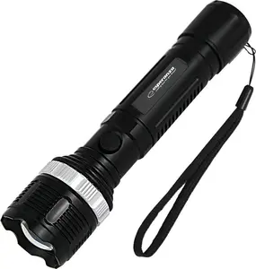 Esperanza Epione L Hand Flashlight Black LED Battery Powered 1 W Waterproof