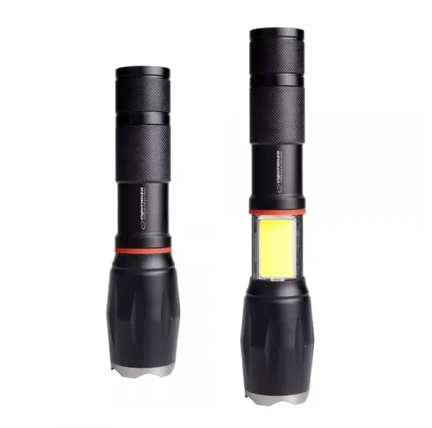 Hand flashlight ESPERANZA Dione Black LED 2x3W Photo 3