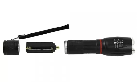 Hand flashlight ESPERANZA Dione Black LED 2x3W Photo 5