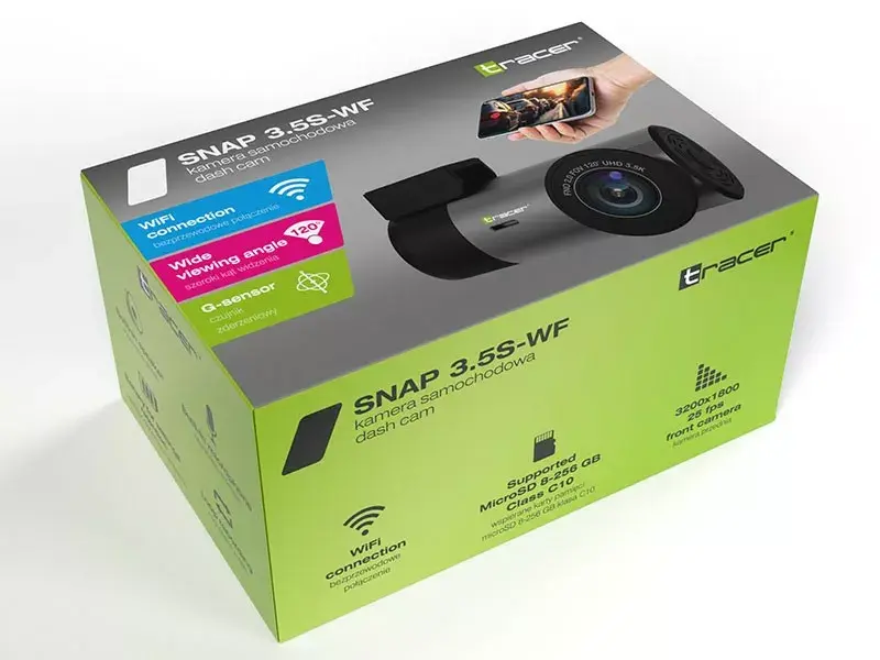 Видеорегистратор Tracer 47567 Snap 3.5S-WF Photo 6