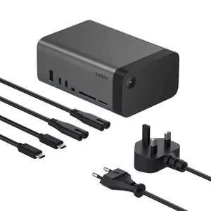 USB Hubs Belkin Connect USB Type-C 10000 Mbit/s Pelēks
