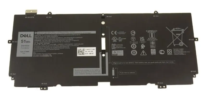 Klēpjdatora akumulators Dell 51Wh 4‑cell Lithium‑Ion