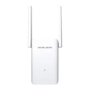 Wireless Network Extender MERCUSYS ME80X, Dual‑band 2.4/5 GHz, up to 2400 Mbps, 1×Gigabit LAN, 2 external antennas, white