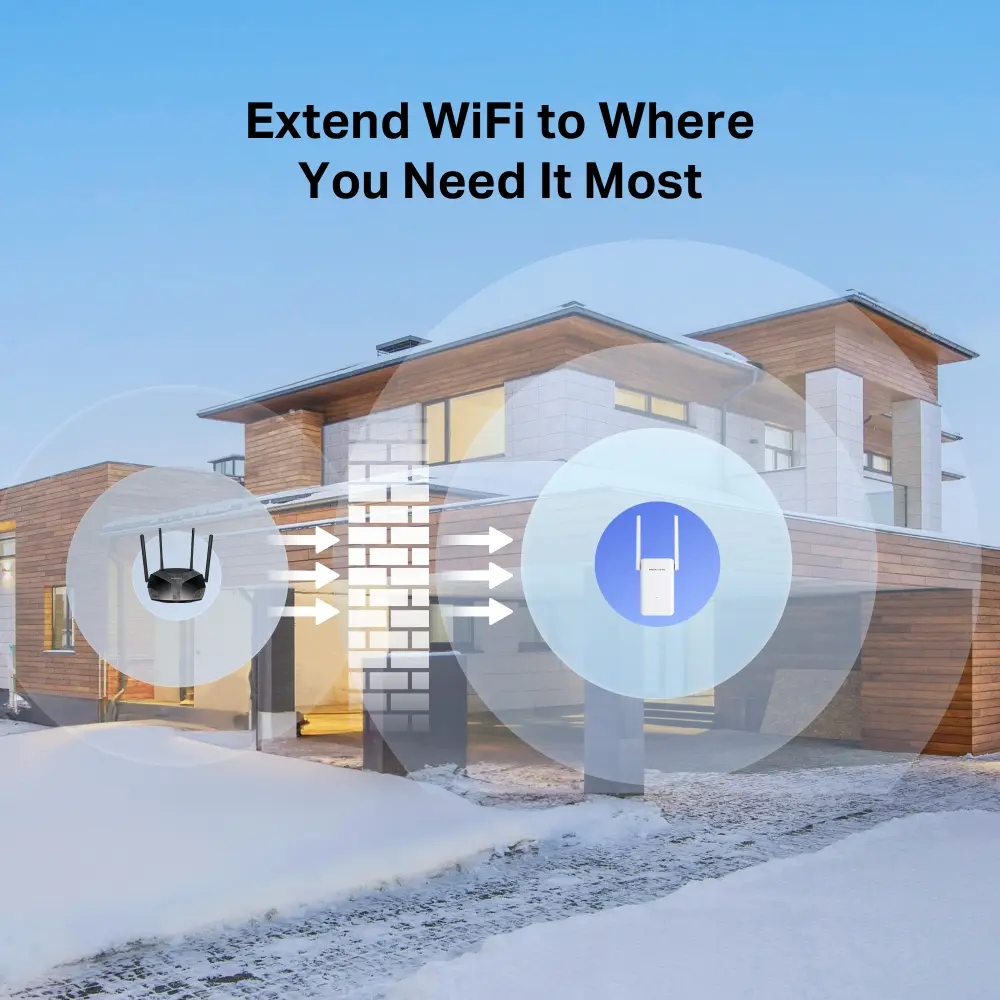 MERCUSYS ME80X Wireless Network Extender Photo 9