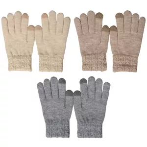 Women's gloves BESK model 9137956 — warm, comfortable