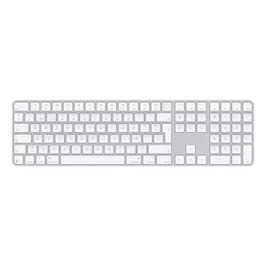 Apple Magic Keyboard Универсальная USB + Bluetooth QWERTY Испанская Белая