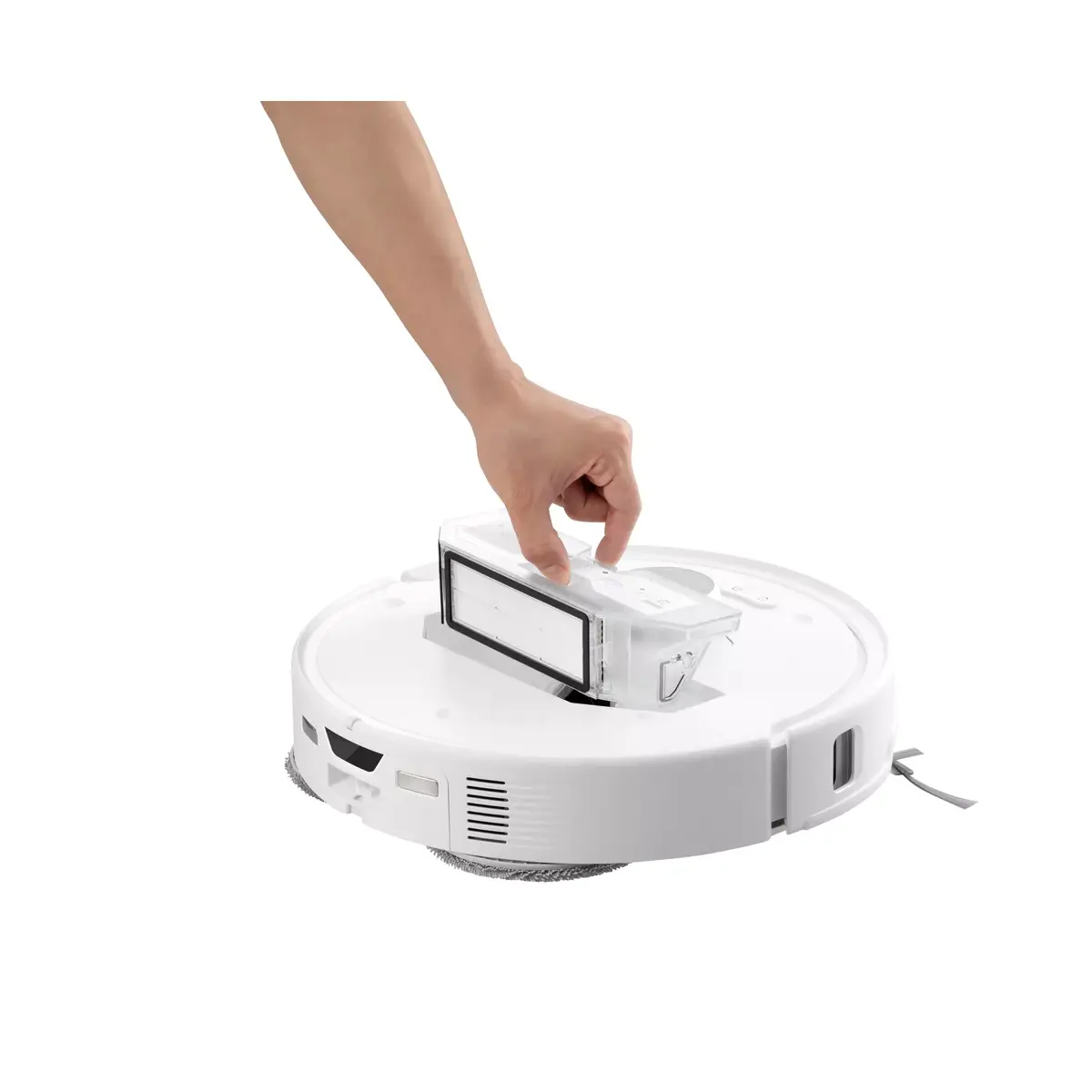 Robot vacuum cleaner Roborock Qrevo Curv white QRC02-00 Photo 3