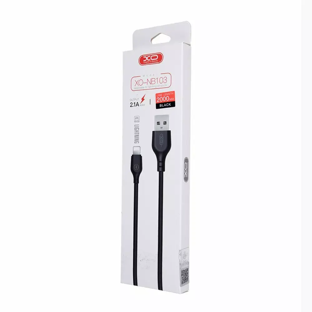USB–Lightning Cable XO NB103 2m Photo 2