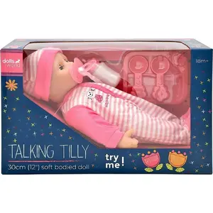 Rotaļu lelle Tilly ar runu 30 cm — Dolls World, modelis 016-78102