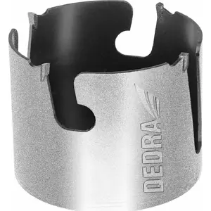 Hole saw Dedra TCT 111 mm 5/8'' — bi-metal cutting tool for wood, metal and plastics
